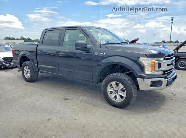 1FTEW1C48LKD78360 2020 FORD F150 Black Widok z przodu