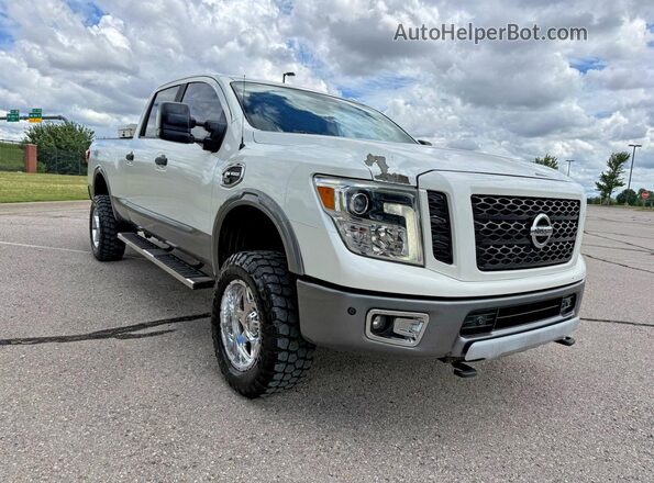 1N6BA1F43GN505403 2016 NISSAN TITAN White Trasero izquierdo