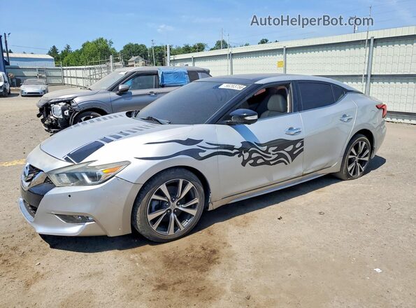 1N4AA6AP3HC373193 2017 NISSAN MAXIMA Silver Tył lewy