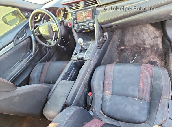 2HGFC3A57LH753829 2020 HONDA CIVIC Black Widok zestawu wskaźników