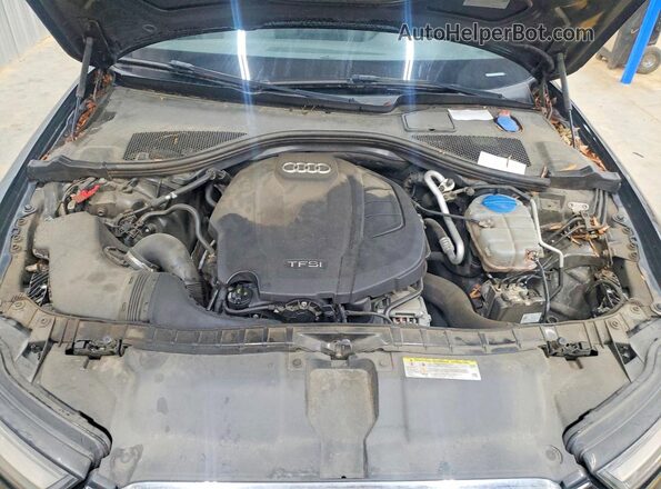 WAUFFAFCXGN065027 2016 AUDI A6 Black Вид підкапотного простору