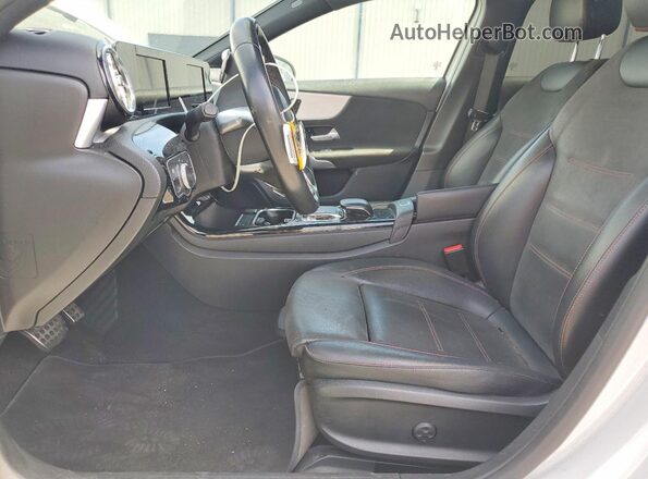 W1K3G4EB6LJ218149 2020 MERCEDES-BENZ A White წინა პანელის ხედი