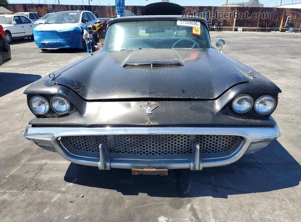 H8YH125786 1958 FORD THUNDERBIRD Black 
