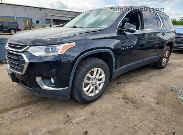 1GNEVGKW6KJ152807 2019 CHEVROLET TRAVERSE Black Rear left
