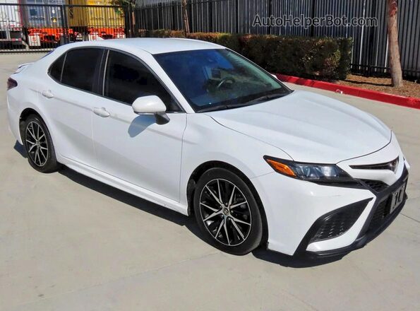 4T1G11AK6PU811107 2023 TOYOTA CAMRY White Tył lewy