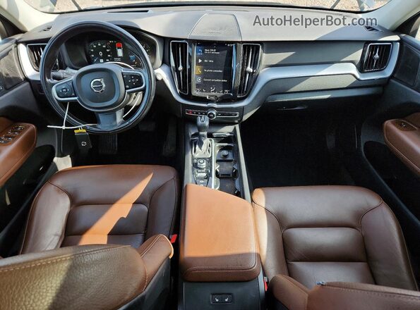 YV4102RK9L1411865 2020 VOLVO XC60 Black Вид щитка приладів