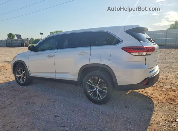 5TDZARFH9KS043130 2019 TOYOTA HIGHLANDER White 