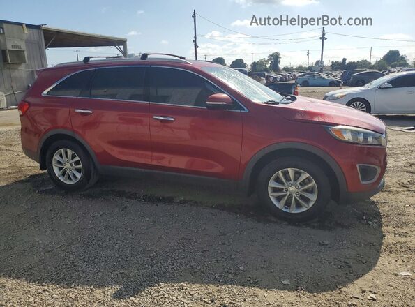 5XYPG4A34GG147470 2016 KIA SORENTO Red 
