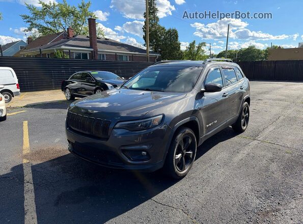 1C4PJMLN3KD489614 2019 JEEP CHEROKEE Gray 