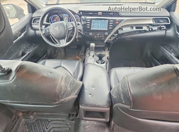 4T1B11HK5KU255171 2019 TOYOTA CAMRY Black Vista del cuadro de instrumentos
