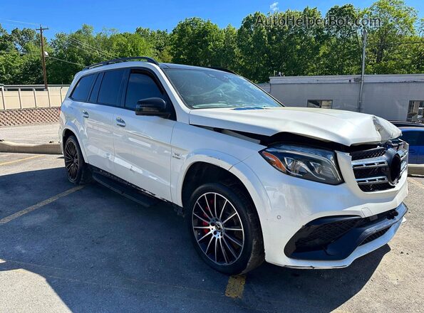 4JGDF7FE8JA999812 2018 MERCEDES-BENZ GLS White Դիմացի տեսք