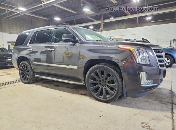1GYS4BKJ2GR381803 2016 CADILLAC ESCALADE Black წინა ხედი