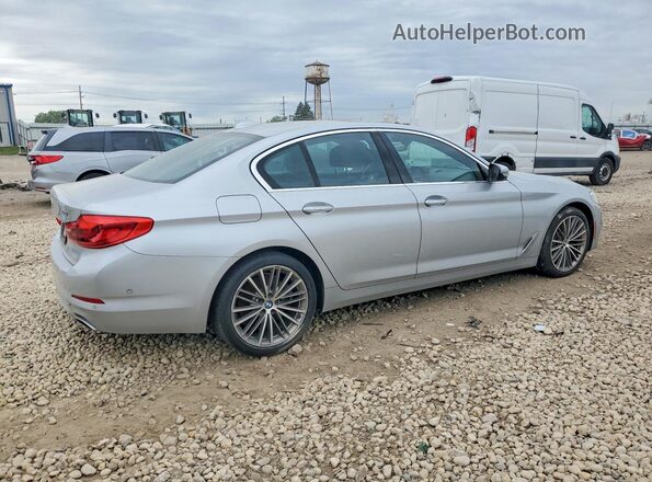 WBAJE7C35HG889320 2017 BMW 5 SERIES Silver წინა მარჯვენა