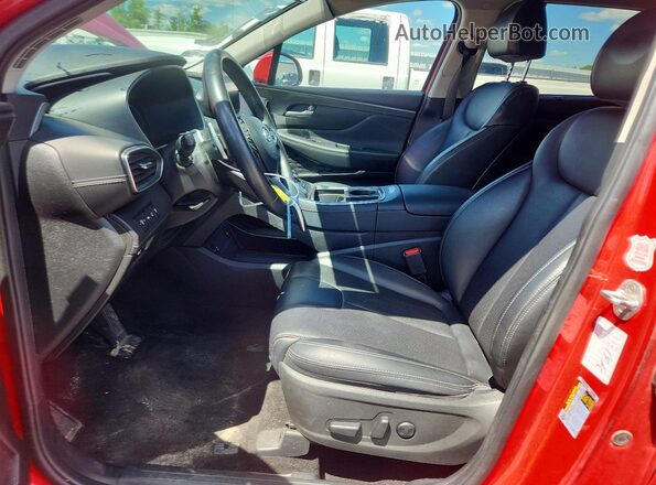 5NMS3DAJ1PH513394 2023 HYUNDAI SANTA Red Vista del salpicadero