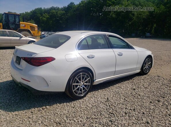 W1KAF8HB3SR272523 2025 MERCEDES-BENZ C-CLASS White Przód prawy