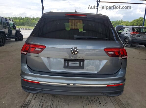 3VV1B7AX2NM159336 2022 VOLKSWAGEN TIGUAN Gray Front interior view