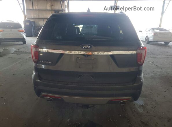 1FM5K7F83GGB64121 2016 FORD EXPLORER Black წინა სალონის ხედი