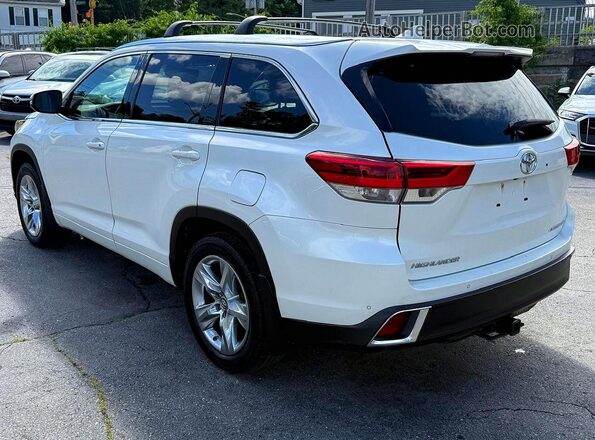 5TDDZRFH5KS996078 2019 TOYOTA HIGHLANDER White Հետևի աջ