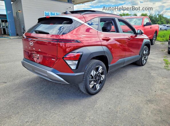 KM8HCCAB6SU297939 2025 HYUNDAI KONA Красный Вид спереди