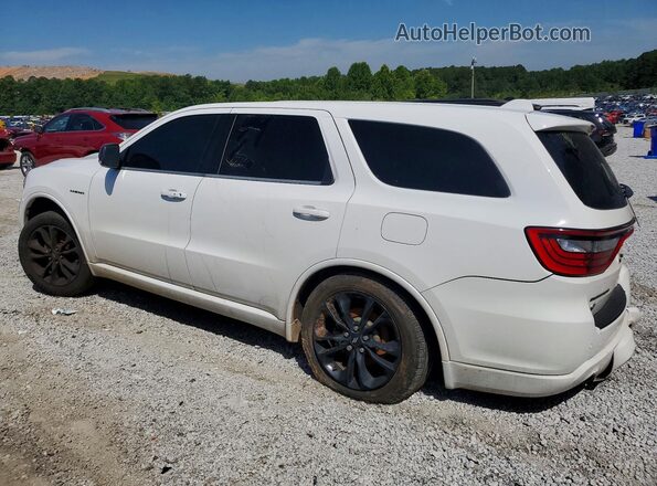 1C4SDJCTXLC192961 2020 DODGE DURANGO White Trasero derecho