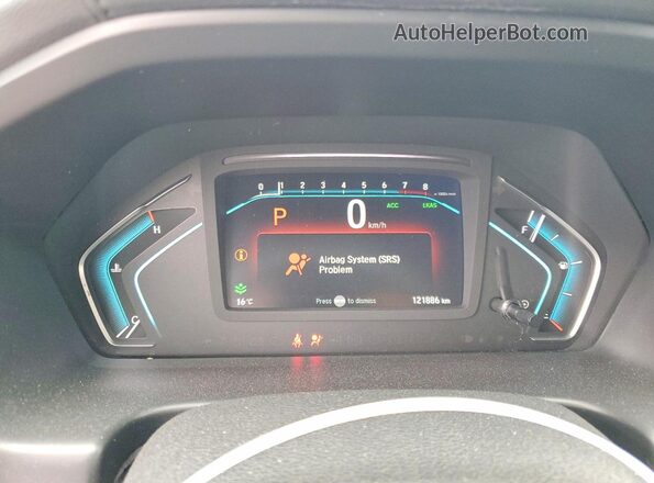 5FNRL6H4XLB504750 2020 HONDA ODYSSEY Gray Սարքավորումների վահանակի տեսք