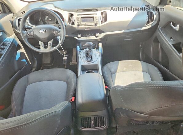 KNDPBCAC1G7867766 2016 KIA SPORTAGE Black Սարքավորումների վահանակի տեսք