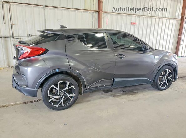 NMTKHMBX5KR068845 2019 TOYOTA C-HR Gray Передня права чверть
