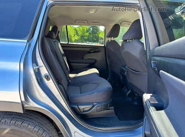 5TDZZRAH1LS010303 2020 TOYOTA HIGHLANDER Blue 