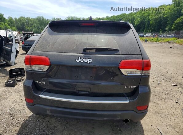 1C4RJFBG4GC418443 2016 JEEP GRAND CHEROKEE Black Front interior view