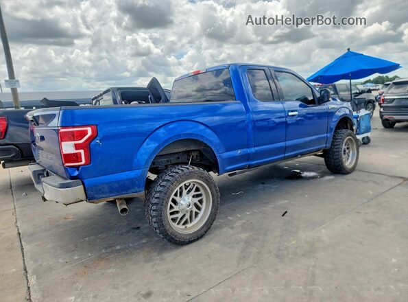 1FTEX1CG0JFE73508 2018 FORD F150 Синий 