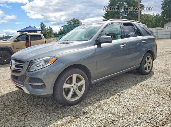 4JGDA5JB4HA825889 2017 MERCEDES-BENZ GLE Gray 
