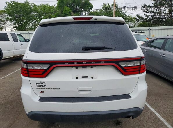 1C4RDJAG8KC616219 2019 DODGE DURANGO White Вид салону спереду