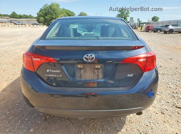 5YFBURHE9HP625998 2017 TOYOTA COROLLA Blue Вид салону спереду