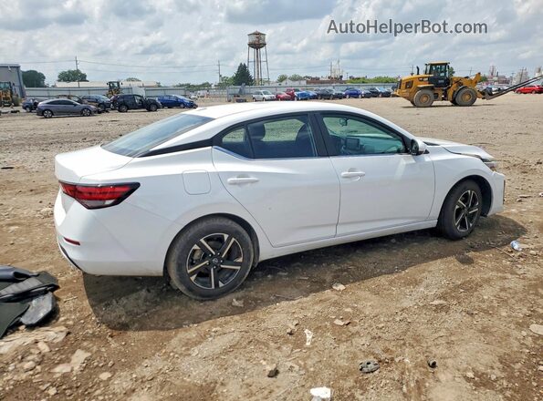 3N1AB8CV4SY376040 2025 NISSAN SENTRA White Delantero derecho