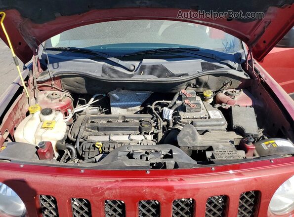 1C4NJPBA4GD811515 2016 JEEP PATRIOT Red VIN კოდის სტიკერის ხედი