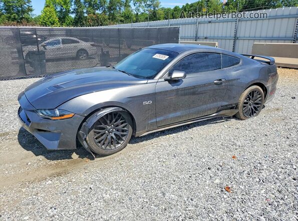 1FA6P8CF5K5199191 2019 FORD MUSTANG Charcoal 