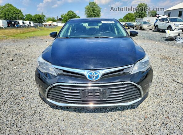 4T1BD1EB2GU049065 2016 TOYOTA AVALON Black Հետևի տեսք