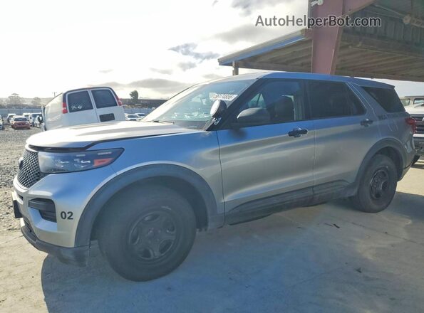 1FM5K8AB4MGA65652 2021 FORD EXPLORER Silver Tył lewy