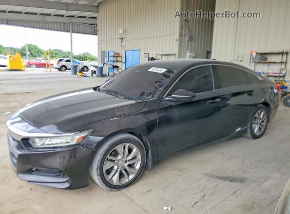 1HGCV1F14JA075141 2018 HONDA ACCORD Black 