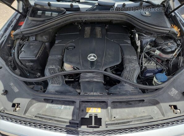 4JGDF6EE5GA671025 2016 MERCEDES-BENZ GL-CLASS Gray Widok naklejki z numerem VIN