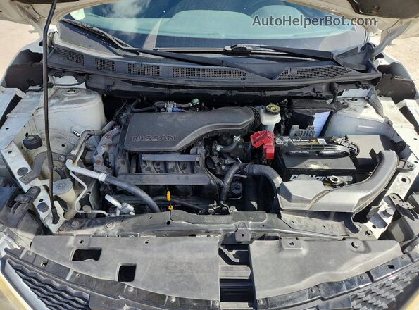 JN1BJ1CPXHW008588 2017 NISSAN ROGUE White ძრავის განყოფილების ხედი