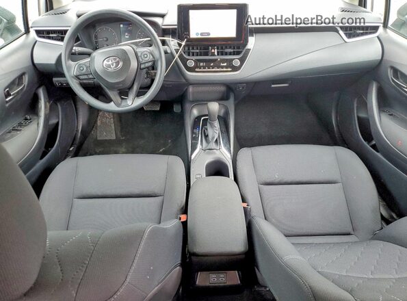 5YFB4MDEXSP277841 2025 TOYOTA COROLLA Silver Widok zestawu wskaźników
