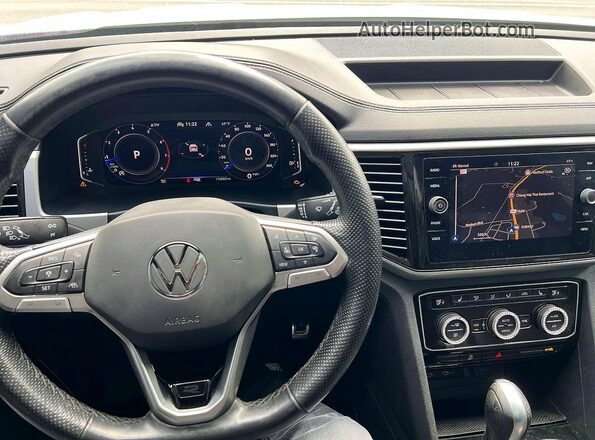 1V2SE2CA4NC202905 2022 VOLKSWAGEN ATLAS White Vista del salpicadero