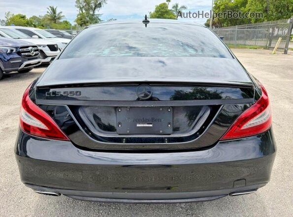 WDDLJ7DB1GA169632 2016 MERCEDES-BENZ CLS-CLASS Черный Вид салона спереди