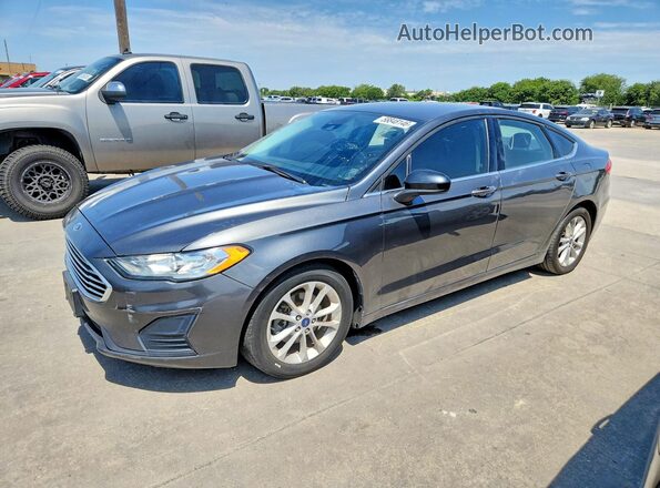 3FA6P0HD1LR168317 2020 FORD FUSION Gray Задня ліва чверть