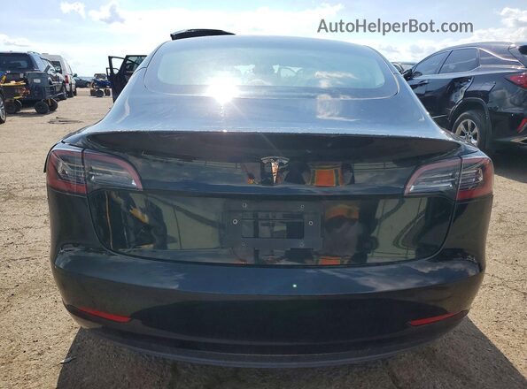5YJ3E1EA8PF422776 2023 TESLA MODEL 3 Черный Вид салона спереди