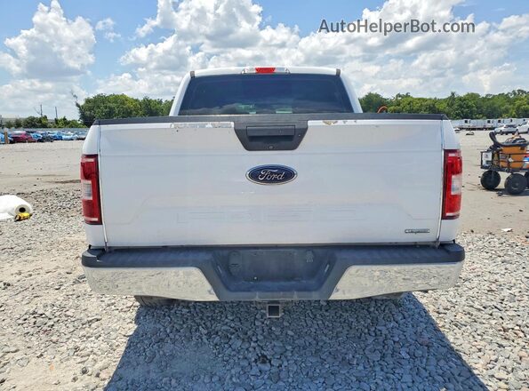 1FTEW1CG1JKF41826 2018 FORD F150 White წინა სალონის ხედი