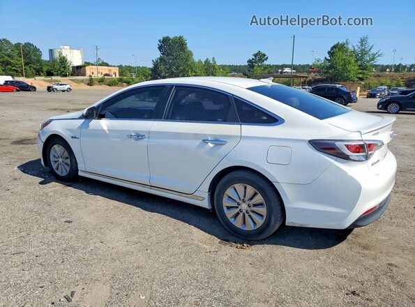 KMHE24L15HA059137 2017 HYUNDAI SONATA White 