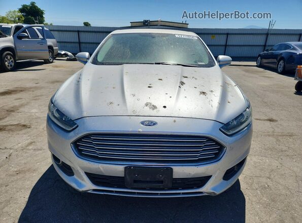 3FA6P0HD8GR391282 2016 FORD FUSION Silver უკანა ხედი