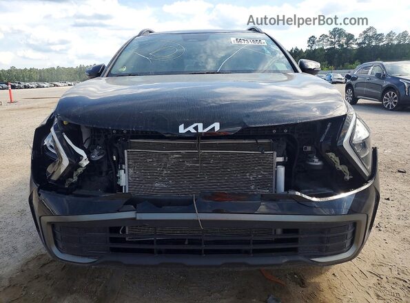 5XYK6CAF1PG123483 2023 KIA SPORTAGE Black უკანა ხედი